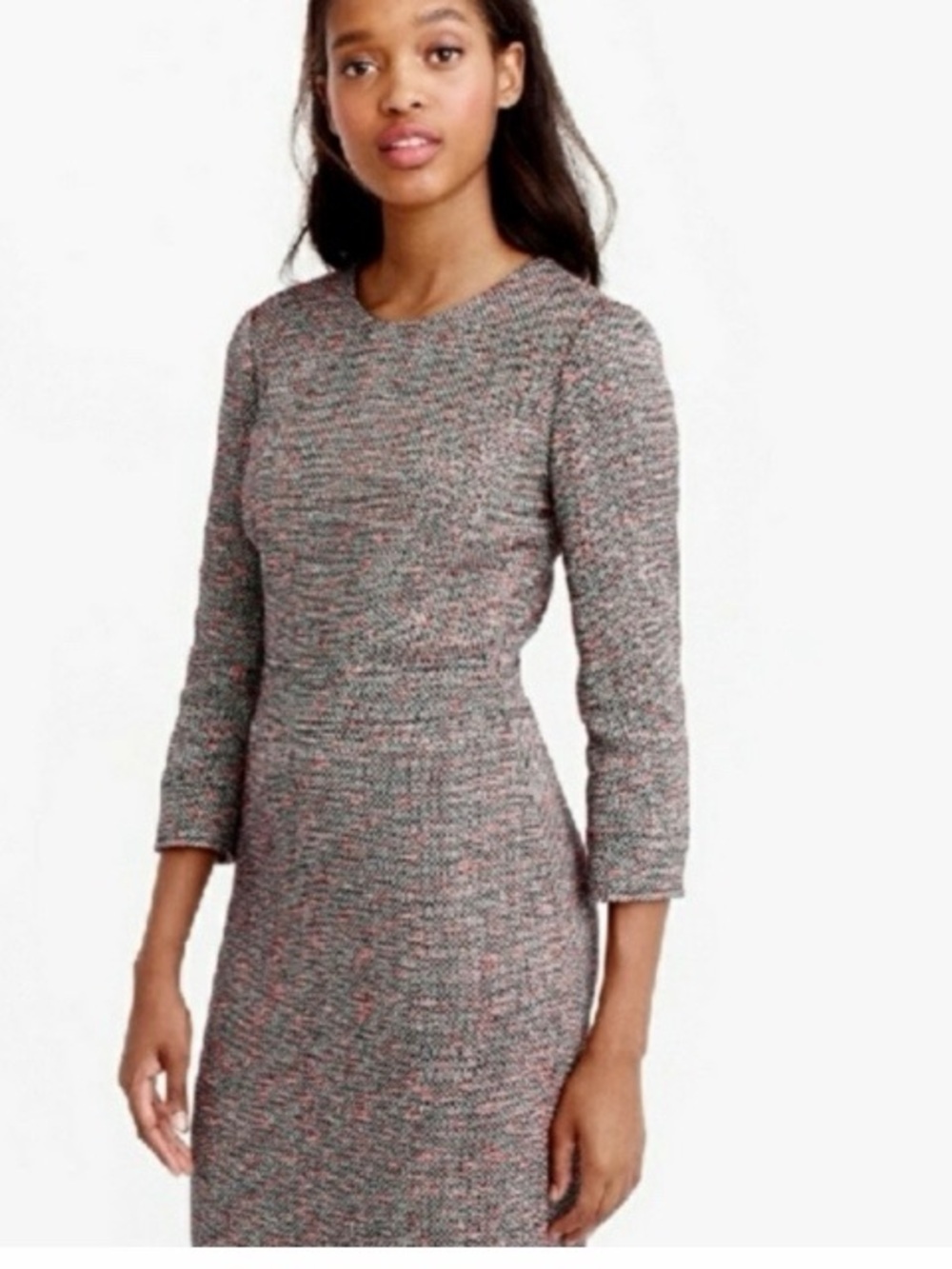 J.Crew Tweed Wool Blend Sheath Dress